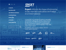 Tablet Screenshot of erget-group.com